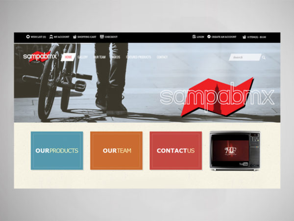 <span>Sampa BMX</span><i>→</i>