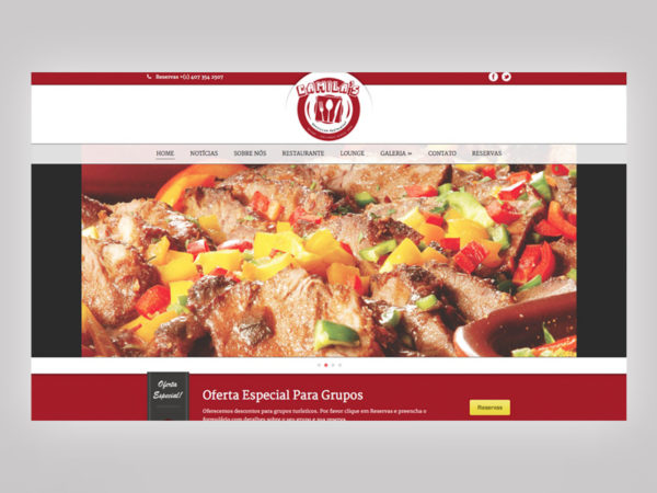 <span>Camila’s Restaurant</span><i>→</i>